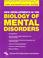 Cover of: New developments in the biology of mental disorders