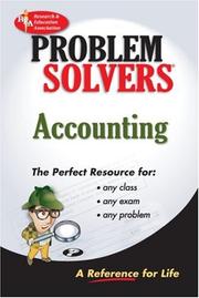 Cover of: accounting problem solver | William D. Keller
