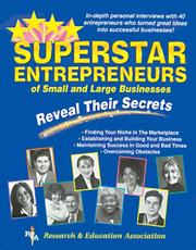 Cover of: Superstar entrepreneurs of small and large businesses reveal their secrets | Ruth Suarez