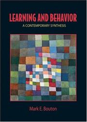 Learning and behavior by Mark E. Bouton