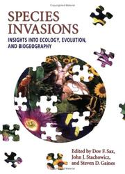Cover of: Species invasions: insights into ecology, evolution, and biogeography