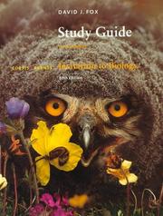 Cover of: Study Guide to Accompany Invitation to Biology | Helena Curtis