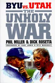 Cover of: The unholy war: BYU vs. Utah