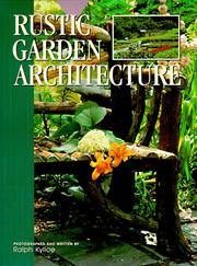 Cover of: Rustic garden architecture