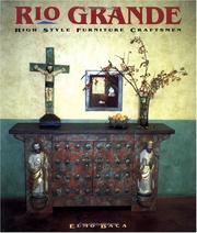 Cover of: Rio Grande: High Style Furniture Craftsmen