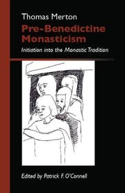Cover of: Pre-Benedictine Monasticism: Initiation into the Monastic Tradition 2 (Monastic Wisdom)