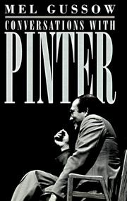 Cover of: Conversations with Pinter by Mel Gussow, Harold Pinter