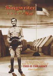 Cover of: The Songwriter Goes to War by Alan Anderson, Irving Berlin