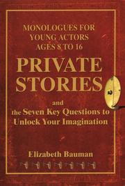 Cover of: Private Stories by Elizabeth Bauman