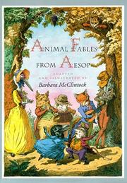 Cover of: Animal fables from Aesop by Barbara McClintock