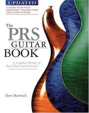 Cover of: The PRS Guitar Book by Dave Burrluck, Dave Burrluck