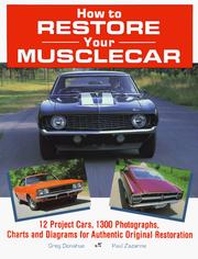 Cover of: How to restore your musclecar