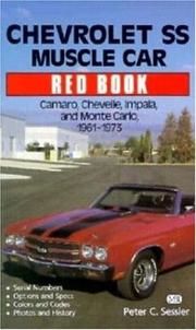 Cover of: Chevrolet SS muscle car red book by Peter C. Sessler