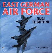 Cover of: East German Air Force | C. J. van Gent