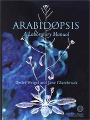 Cover of: Arabidopsis: A Laboratory Manual (Spiral)