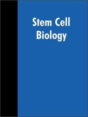 Cover of: Stem Cell Biology (Cold Spring Harbor Monograph Series, 40) (Cold Spring Harbor Monograph Series, 40)