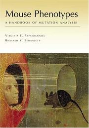 Cover of: Mouse Phenotypes: A Handbook of Mutation Analysis