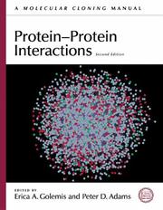 Cover of: Protein-protein interactions by edited by Erica A. Golemis and Peter D. Adams.