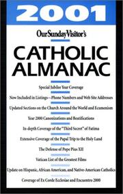 Cover of: Our Sunday Visitor's Catholic Almanac 2001 (Our Sunday Visitor's Catholic Almanac) by Matthew Bunson