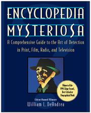Cover of: Encyclopedia Mysteriosa by William L. Deandrea