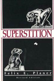 Cover of: Superstition by Felix E. Planer