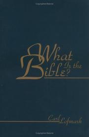 Cover of: What is the Bible?