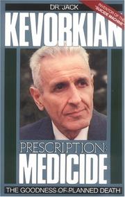 Cover of: Prescription Medicide by Jack Kevorkian, Jack Kevorkian