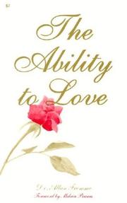 Cover of: Ability to Love by Allan Fromme