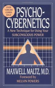 Cover of: Psycho-Cybernetics by Maxwell Maltz