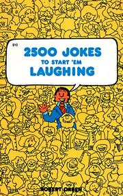Cover of: 2500 jokes to start 'em laughing