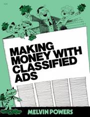 Cover of: Making money with classified ads by Melvin Powers