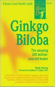 Cover of: Ginkgo Biloba