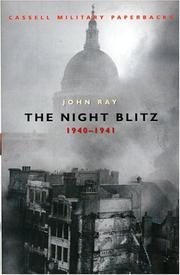 Cover of: The night blitz, 1940-1941 by John Philip Ray