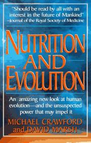 Cover of: Nutrition and evolution