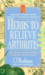 Cover of: Herbs to relieve arthritis