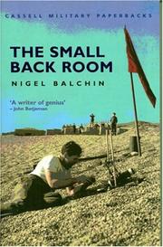 Cover of: The Small Back Room by Nigel Balchin