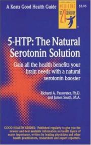 Cover of: 5 Htp: The Natural Serotonin Story (Good Health Guides)