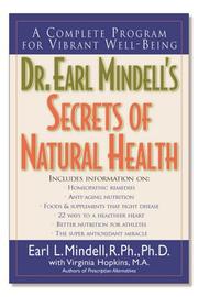 Cover of: Dr. Earl Mindell