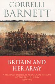 Cover of: Britain and Her Army