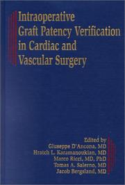 Cover of: Intraoperative Graft Patency Verification in Cardiac and Vascular Surgery by Marco Ricci, Tomas A. Salerno, Jacob Bergsland