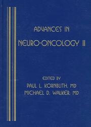 Cover of: Advances in neuro-oncology II