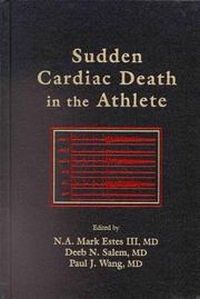 Cover of: Sudden cardiac death in the athlete