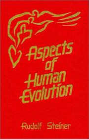 Aspects of human evolution by Rudolf Steiner