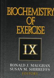 Cover of: Biochemistry of Exercise (International Series on Sport Sciences)