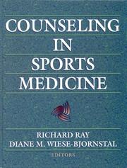Cover of: Counseling in sports medicine