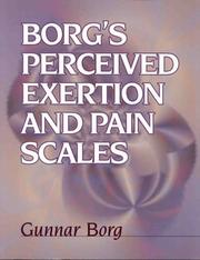 Cover of: Borg's Perceived exertion and pain scales