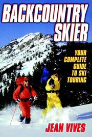 Cover of: Backcountry skier