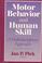 Cover of: Motor behavior and human skill