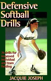 Cover of: Defensive softball drills by Jacquie Joseph