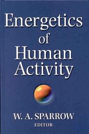 Cover of: Energetics of Human Activity
